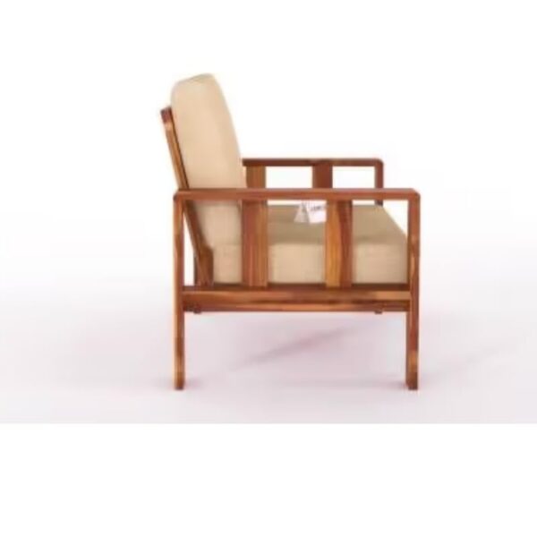 Sheesham Wood Five Seater Sofa Set - Image 3