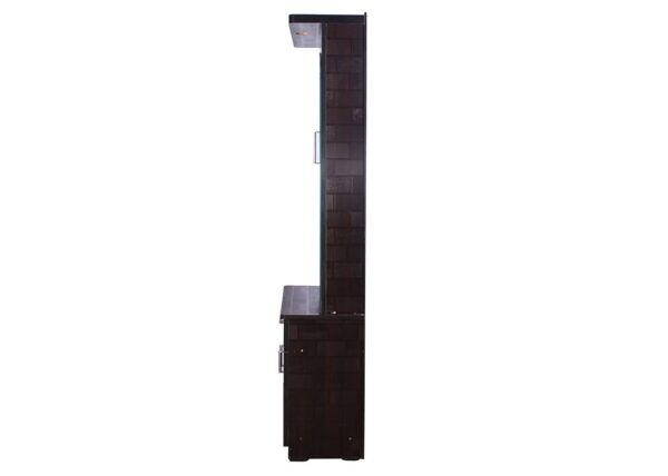 Wooden Brick Textured Dressing Table - Image 2