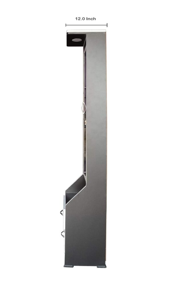 Wooden Dressing Table with a Mirror and LED light - Image 3