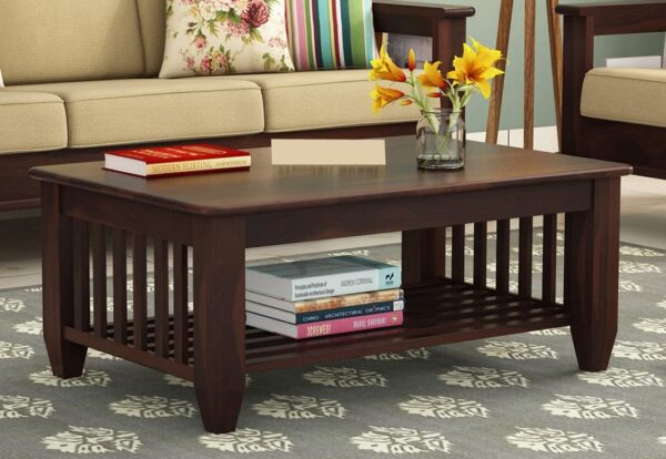 wooden Center table with storage