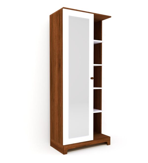 Dressing Table with Shelf and Storage 1 Door with Mirror - Image 4
