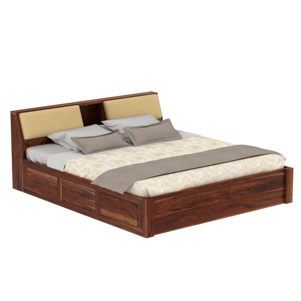 King Size Bed With Headboard Storage