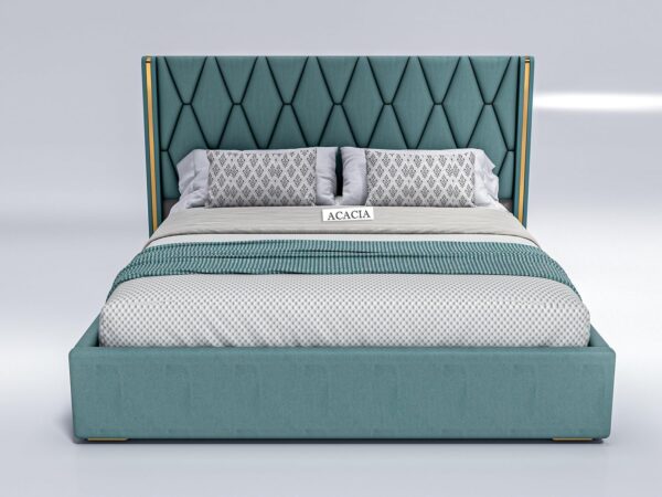 King Size Bed with Box Storage | Sheesham Wood - Image 4