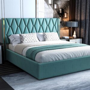 King Size bed with box storage